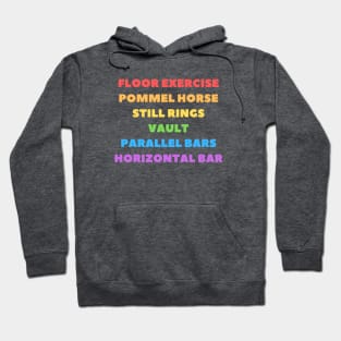 MAG events rainbow Hoodie